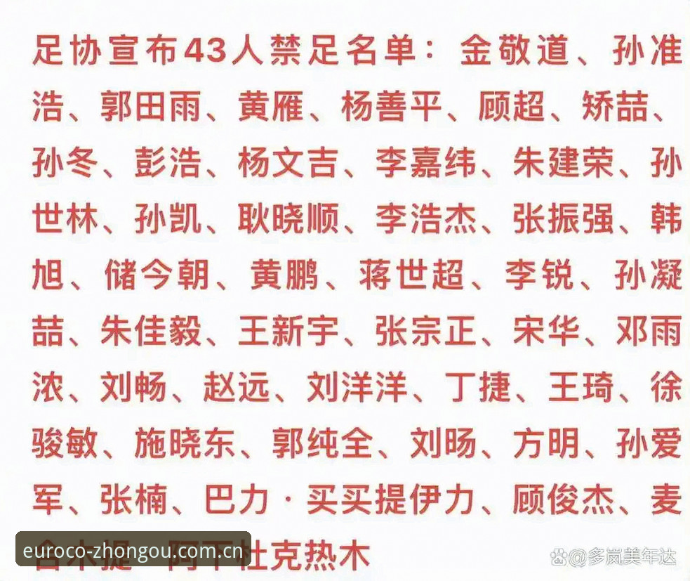 中欧体育平台带你读懂足协禁足名单使用教程